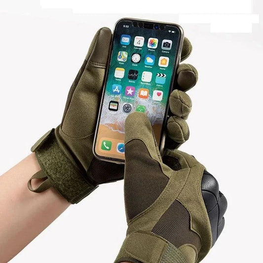Tactical Military Gloves Touch Screen Compatible Design